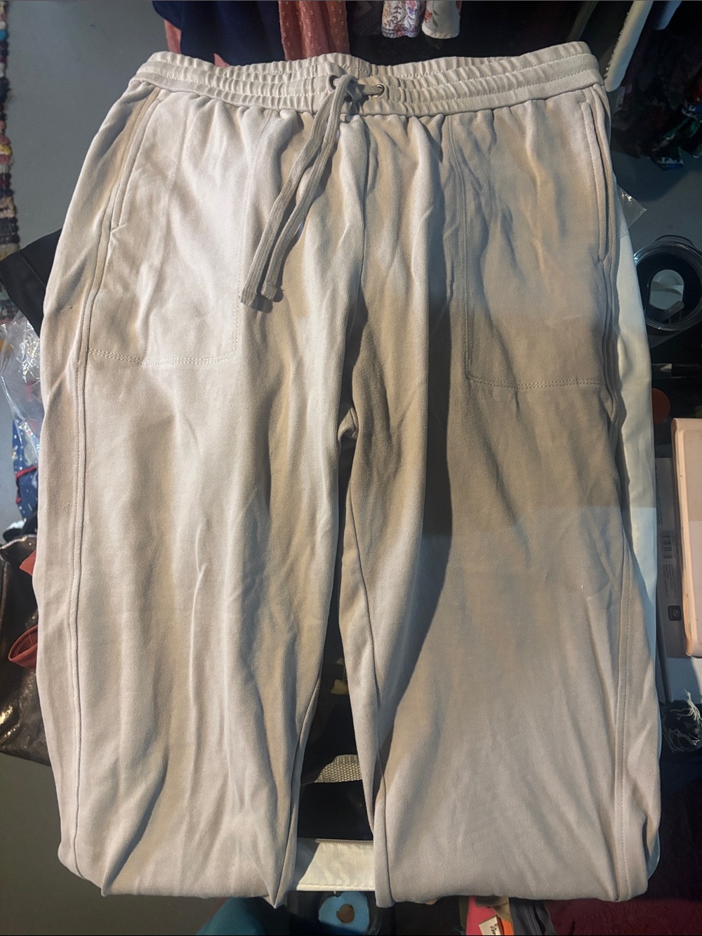 Barefoot dreams brushed jersey jogger tan